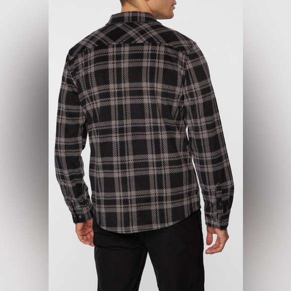 O’Neill Men’s XL Plaid Button-Up Shirt Flannel Style Long Sleeve Standard Fit - Picture 2 of 8